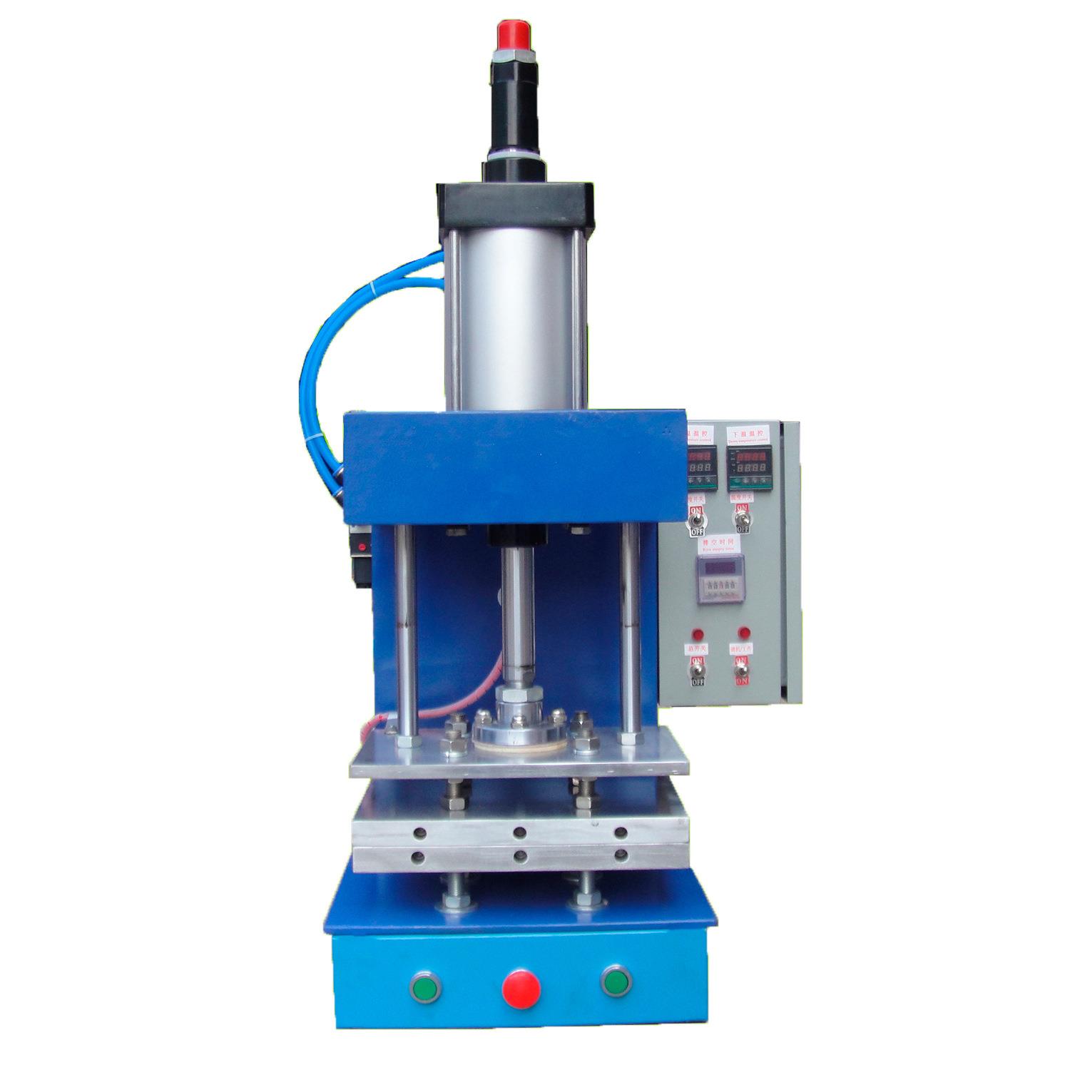 气动口罩热压机 双层海棉口罩热压机 双层呼吸阀海棉口罩热压机