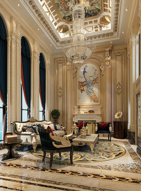 全屋装饰复试木饰面背景墙实木免漆橱柜装修雕花实木清漆衣柜