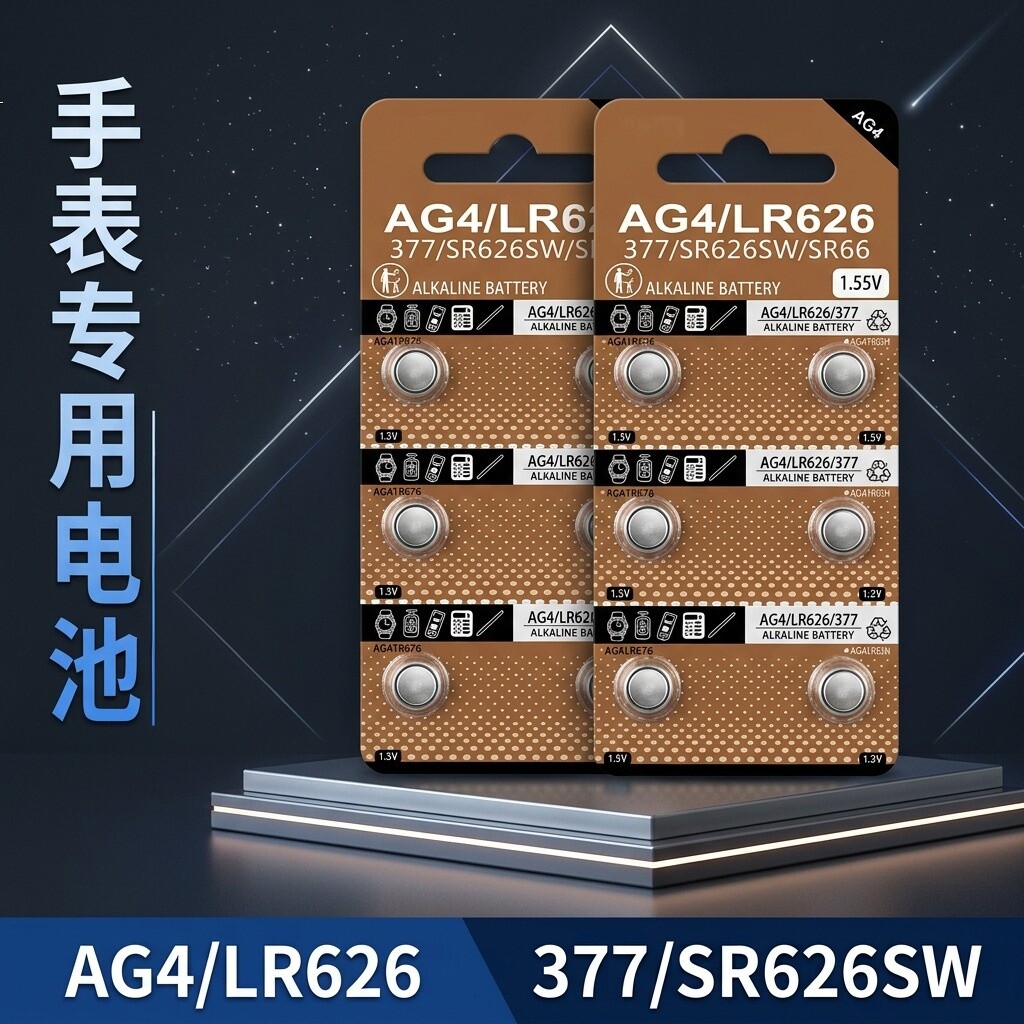 大容量SR626SW/LR626纽扣电池
