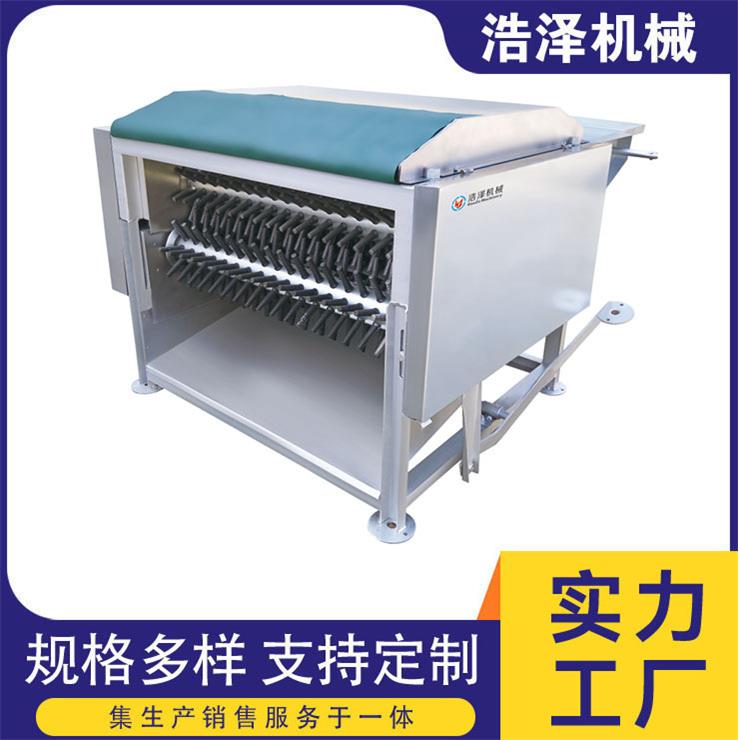 鸡鸭鹅七辊脱毛机九辊脱毛机不锈钢设备杀鸡杀鸭脱毛机屠宰流水线