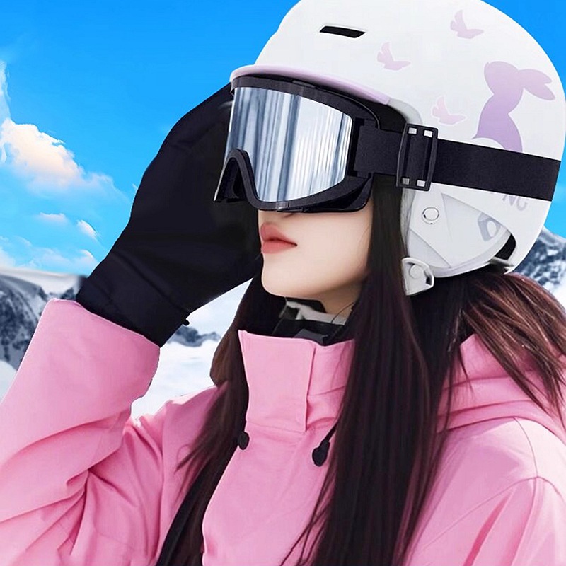 成人户外滑雪镜登山镜男女通用款滑雪眼镜雪地防风护目镜户外墨镜