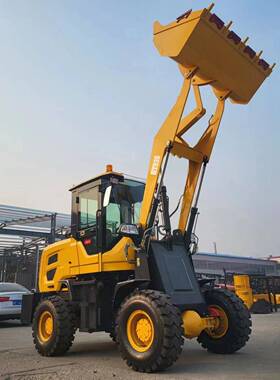 出口捷克loader厂家直售50马力轮式装载机工程装载抓木推土