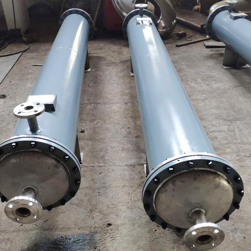 不锈钢碳钢冷凝器 无锡定制列管式冷凝器 碳钢螺旋板冷却器