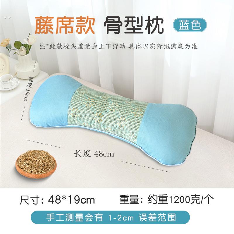 三角颈椎荞麦枕头护颈枕护颈椎助睡眠家用成人腰靠午睡枕头单人