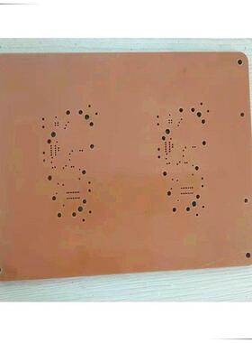 加工电木高精度探针板 橘红色酚醛胶木板布纹板治具雕刻打孔定制