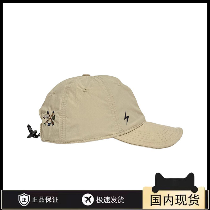 闪电森林轻薄速干户外登山棒球帽男女同款运动跑步防晒透气鸭舌帽