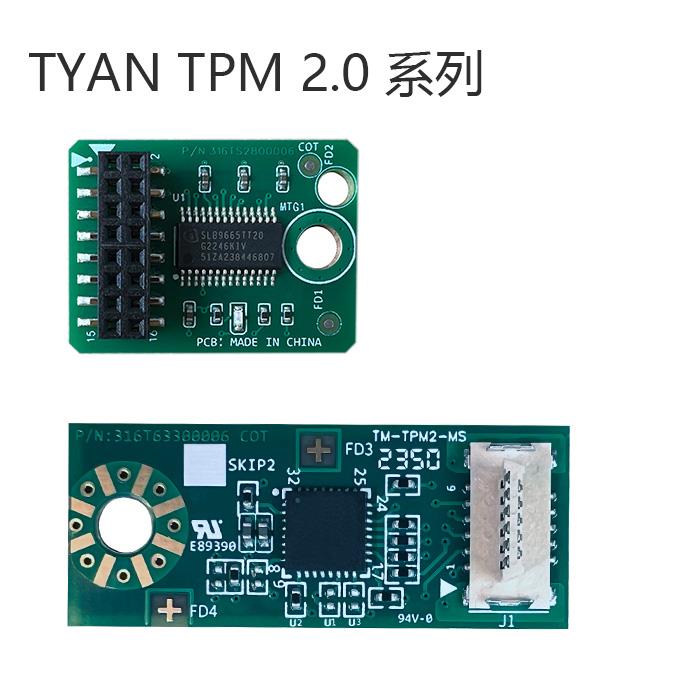 TYAN 泰安 TPM安全模块 TPM2.0 TM-TPM2-I -MS受信任的平台模块