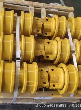 SY205挖掘机支重轮钩机引导轮涨紧总成四轮一带