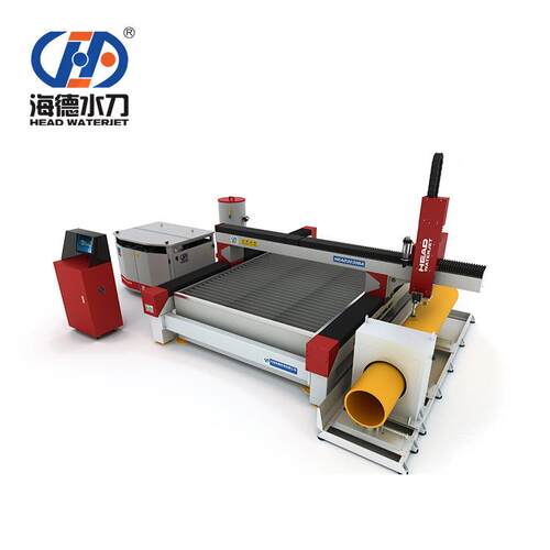 工HEAD WAT价格 出口 高压水切割机厂 板品质管一体水切机 海德水