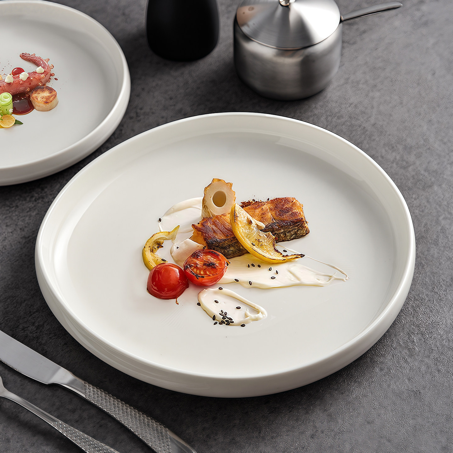 异形盘精致菜盘酒店后厨备菜盘寿司盘刺身盘拉面意面盘沙拉水果盘