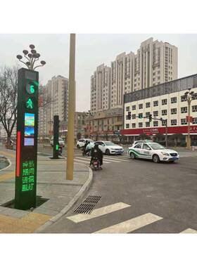 厂家供应 IDK拍 智能 一体式抓 人行   L灯ED显示屏      语音过