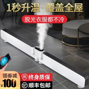 德国石墨烯暖风机家用加湿踢脚线客厅浴室大面积节能电暖器电热机