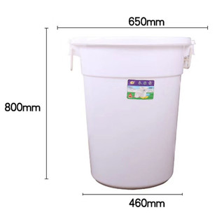 300升桶全套 加厚300L大白桶 200L 250L 400L圆形塑料胶桶 储水桶