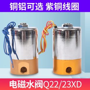 Q22XD二位二通 电磁水阀先导阀Q23XD二位三通 微型电磁阀
