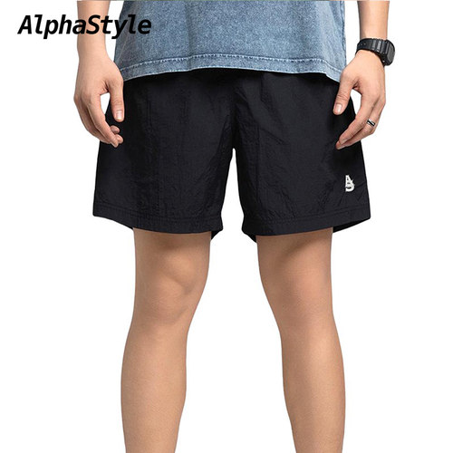 alphastyle简约运动短裤