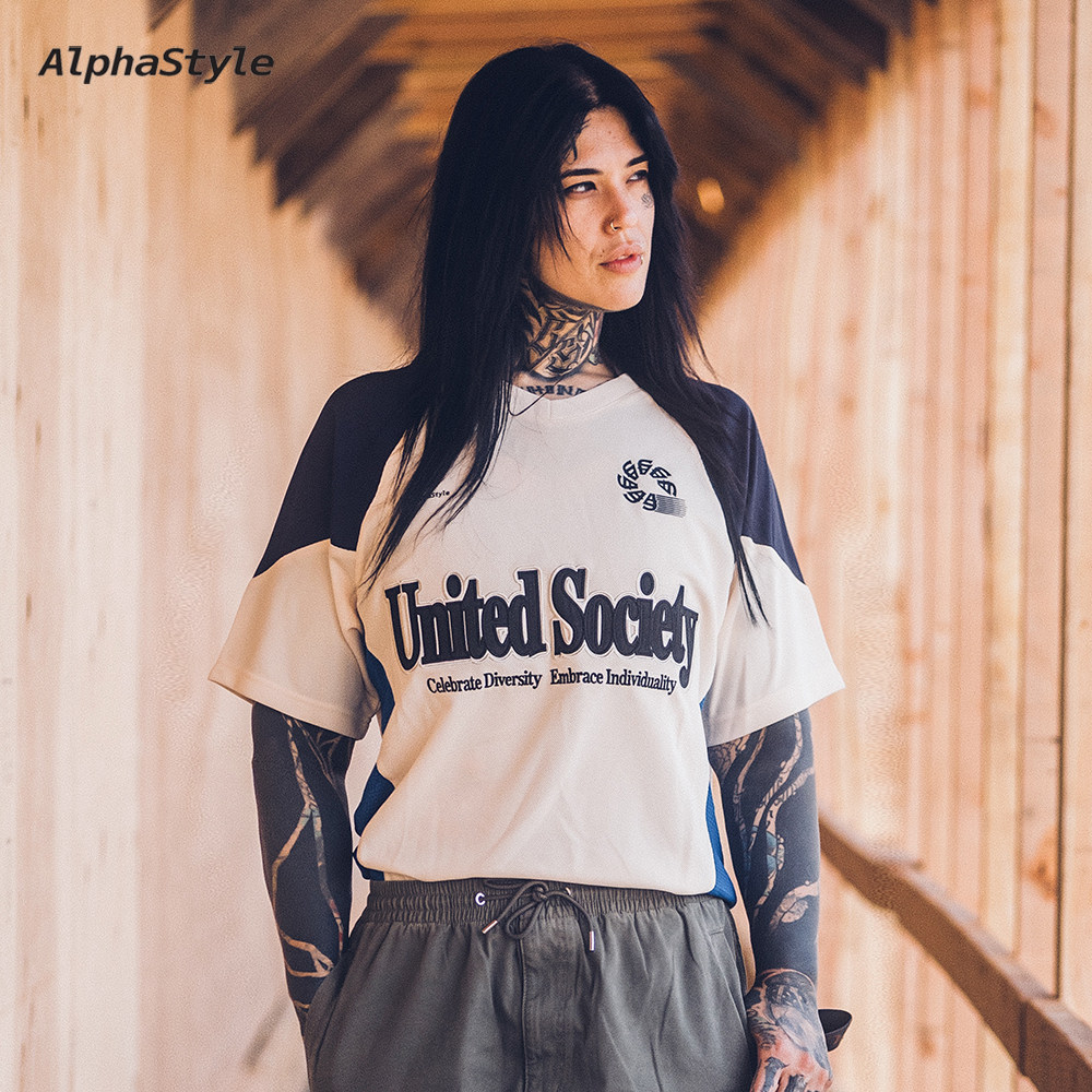 APSLALPHASTYLE印花短袖T恤