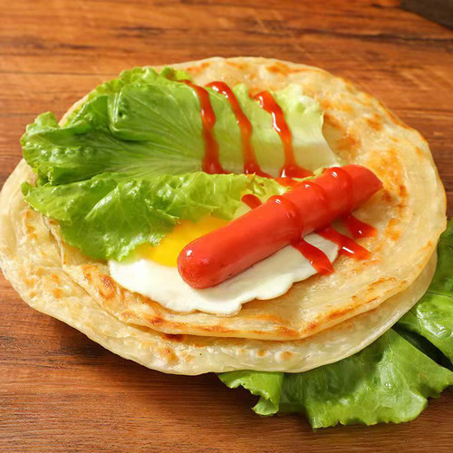 老上海风味葱油饼葱香浓郁