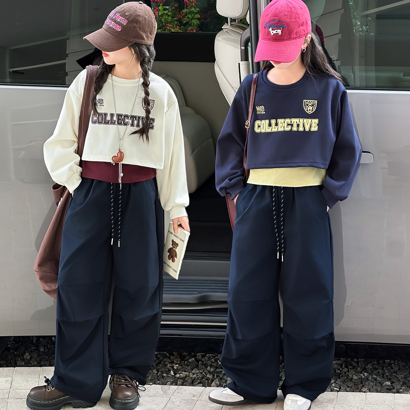 女童爵士舞演出服街舞表演潮服