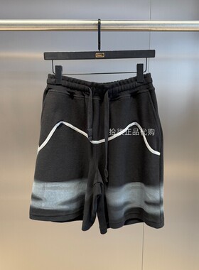 INXX TOFOURTH专柜正品 25夏男女扎染渐变宽松休闲短裤TFE224B090