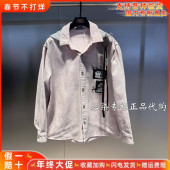 INXX专柜正品 2026春款 可脱卸帽做旧牛仔外套男女宽松潮XSG1040035