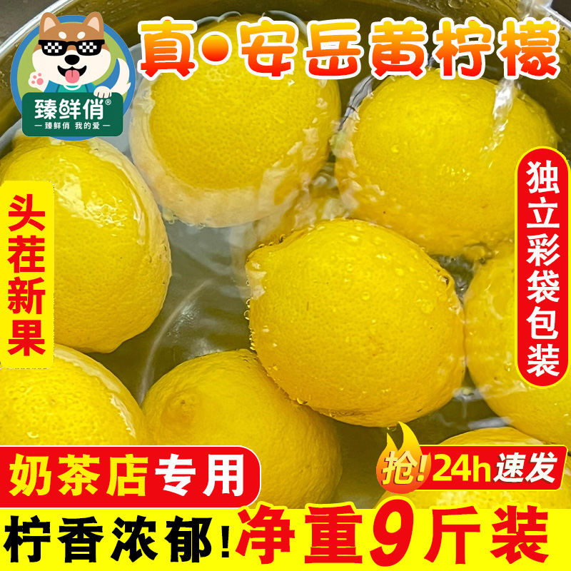 特价|奶茶店商用柠檬9斤批发价