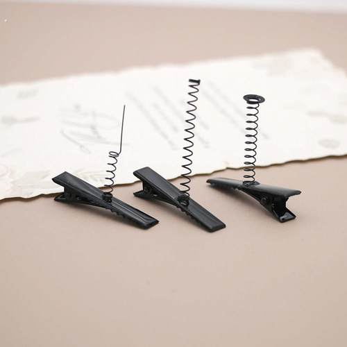 发饰diy饰品配件儿童发夹卖萌发夹创意头饰立体弹簧发夹小鸡发夹