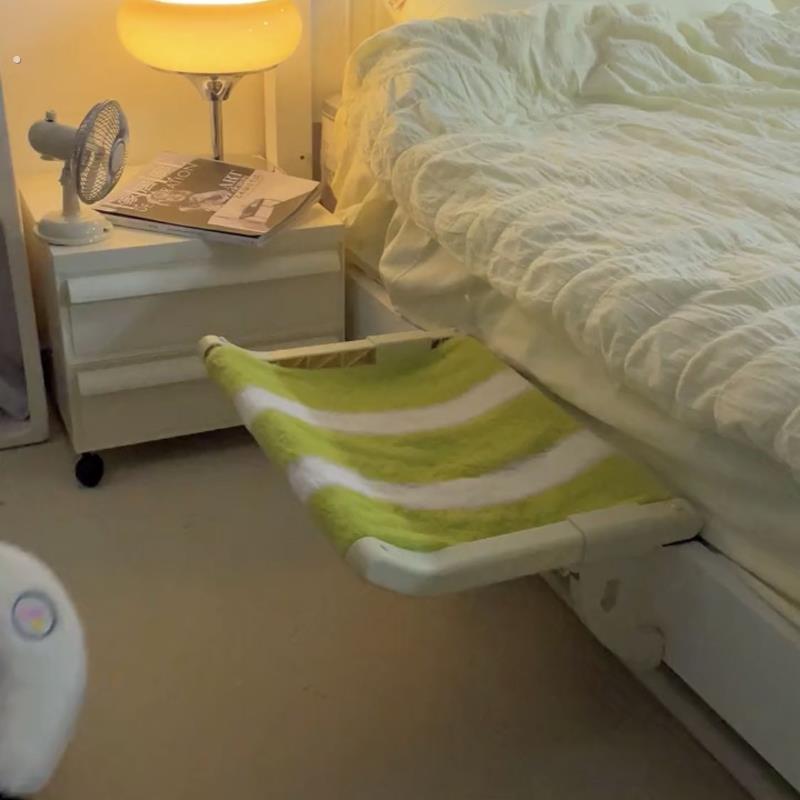 床边猫窝挂床猫咪吊床四季通用可拆洗悬挂式结实窗台窗边秋千猫床