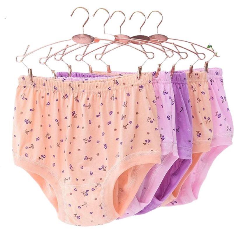 内裤女老太太裤头中老年高腰纯棉宽松透气大尺码全棉三角老人裤头