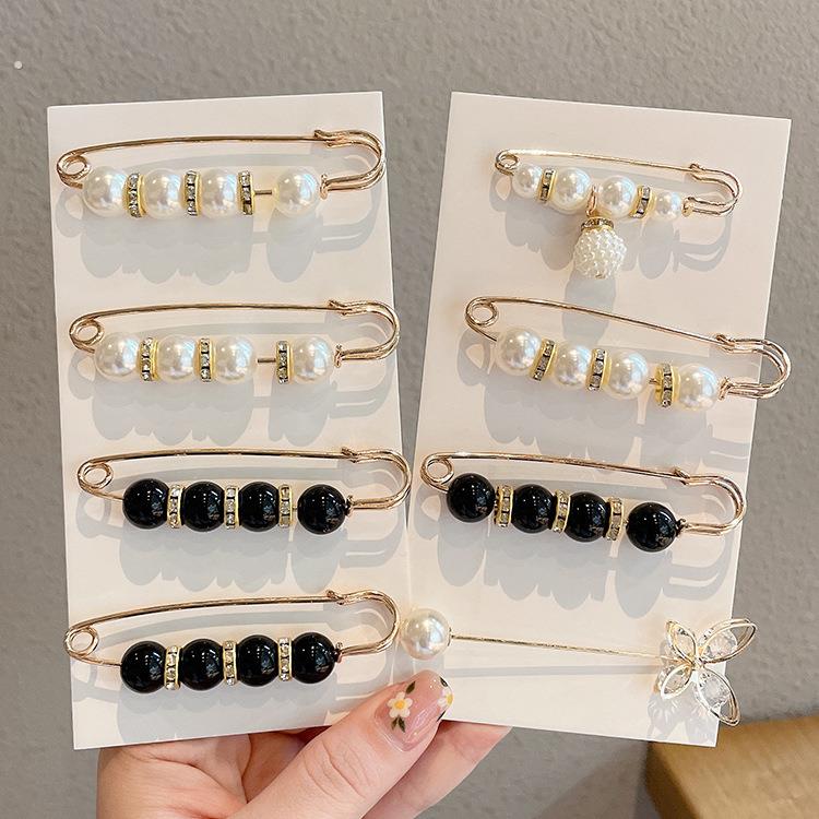 衣角打结扣隐形裤腰收紧神器裤子收腰改小别针收缩固定衣服胸针高