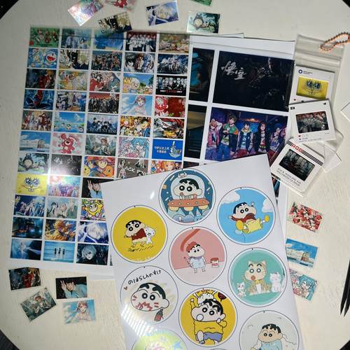 反转胶片拍照定制菲林彩色光影片照片纪念打印生日礼物透明吧唧