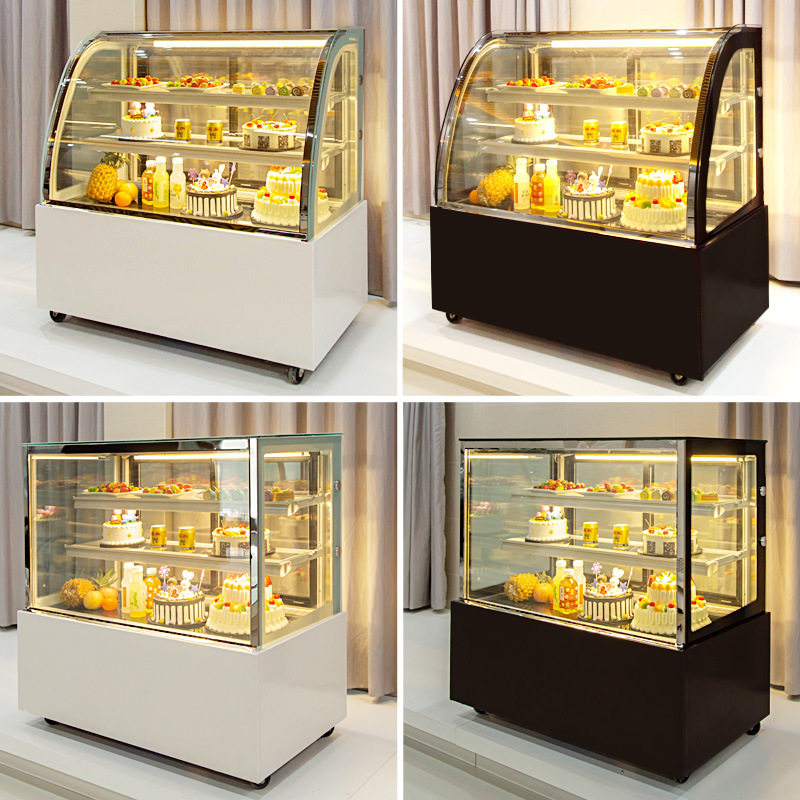 110V/220V蛋糕柜展示柜冷藏柜商用甜品水果保鲜柜Cake showcase