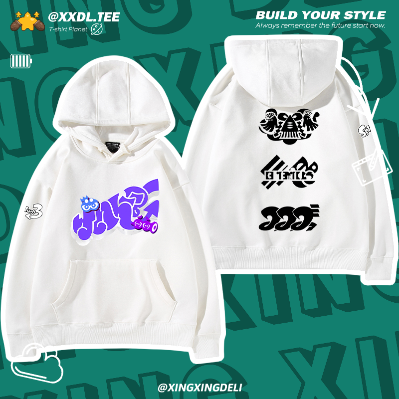 喷射战士周边重磅休闲宽松连帽