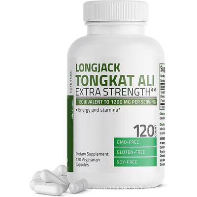 1现货 Tongkat Ali Capsules东革阿里胶囊60粒亚马逊 跨境外贸供