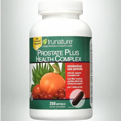 TK跨境热卖trunature Prostate Health Complex，250粒软胶囊