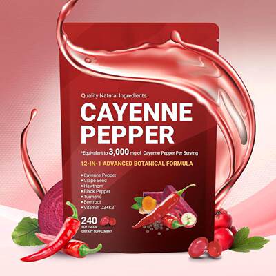 现货跨境爆款辣椒胶囊CAYE