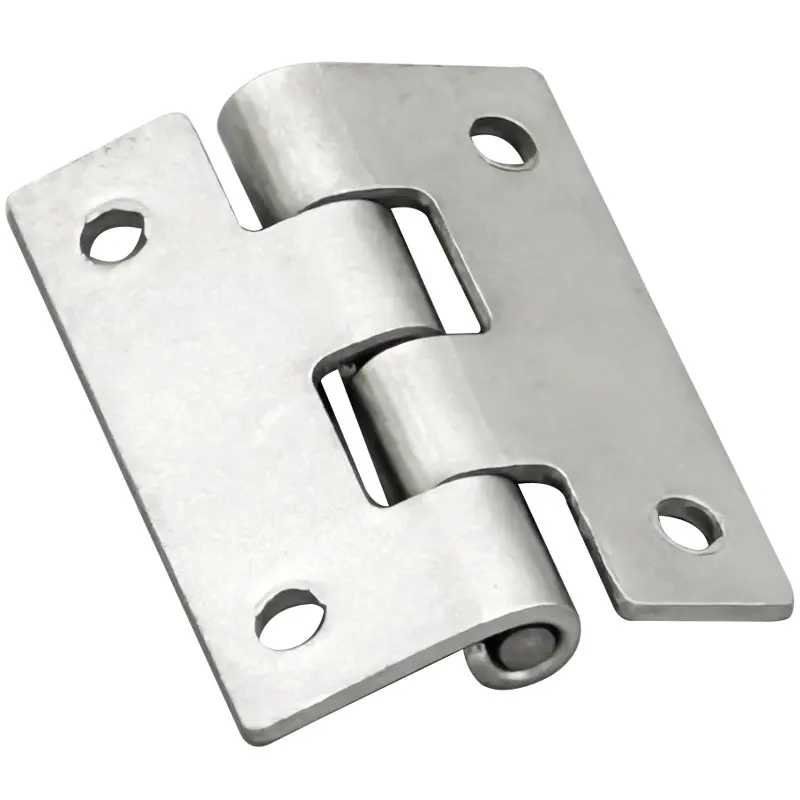 不锈钢304孔带孔焊接合页38281.5加厚工业合页大力工业铰链