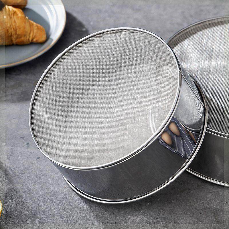 不锈钢筛子花椒面玉米面米筛面粉筛虫子家用蛋糕烘焙过滤网筛超细