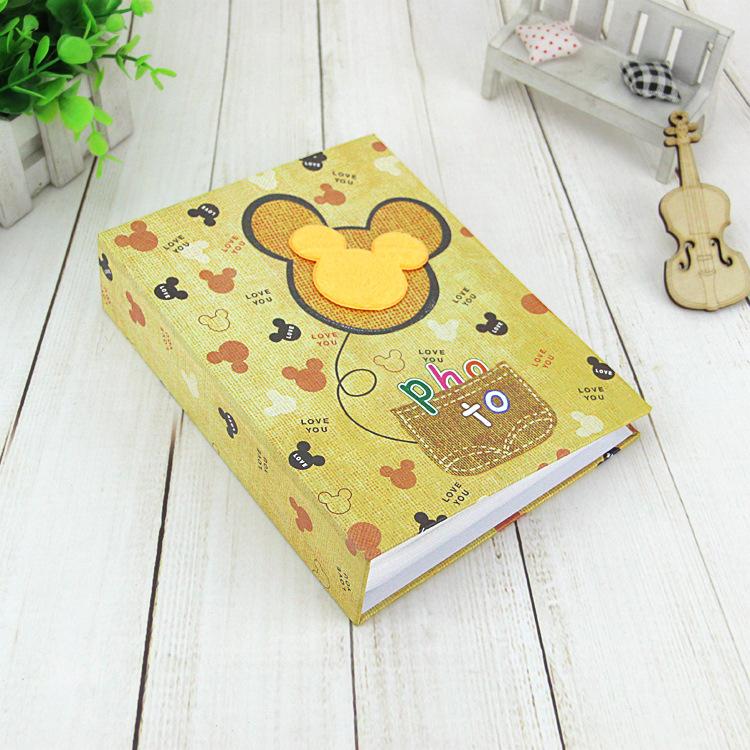 5R 7寸100张 插页式相册 纸质 少儿 影楼 活页相册 相册/相簿蓝色