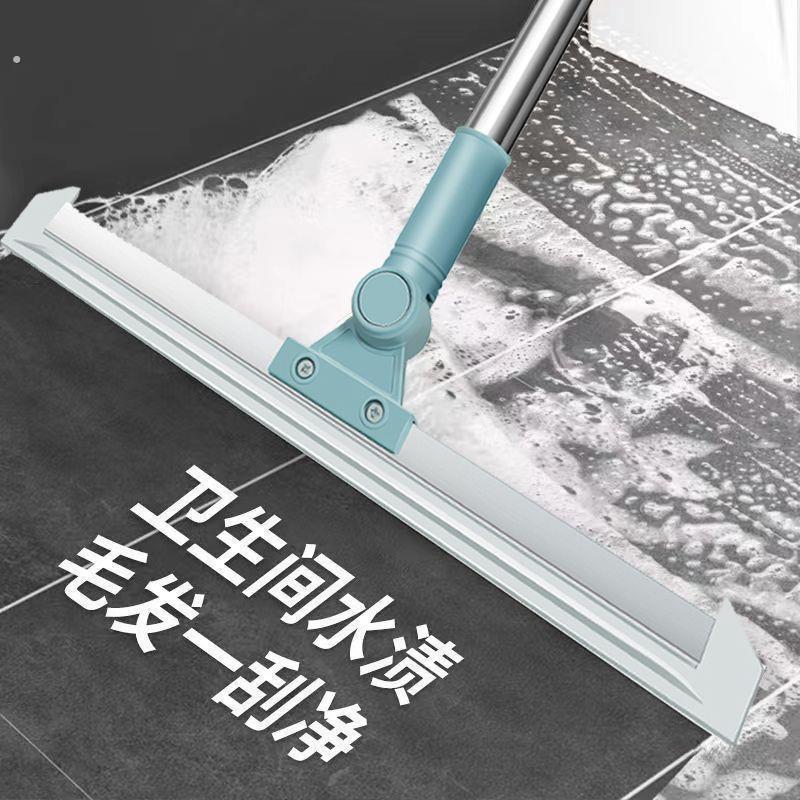 双刮头软硅胶魔术扫把刮水拖把两用可伸缩三合一保洁专用双层胶条