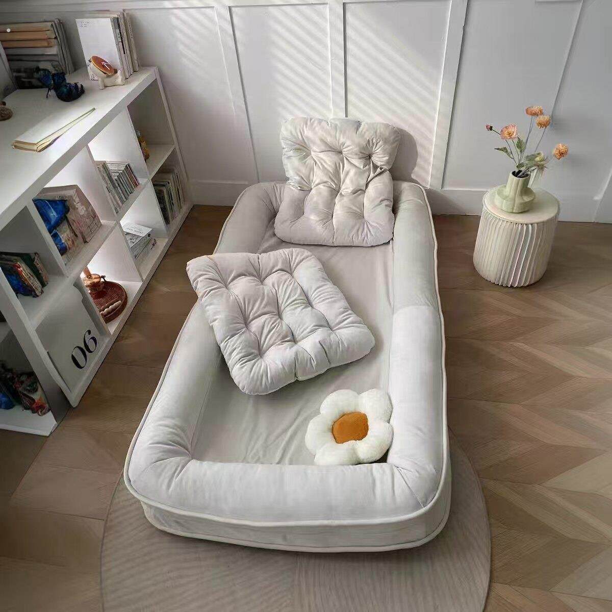 懒人沙发可躺可睡单人豆袋卧室人类狗窝阳台休闲榻榻米飘窗窝窝椅