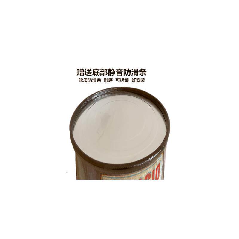 油漆桶凳子创意储物收纳凳酒吧矮凳商场圆凳个性时尚金属铁皮桶凳