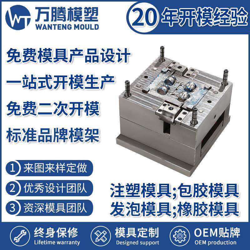 美容仪针头注塑模具 WT2218 精密模具设计成型塑胶模具来图设计
