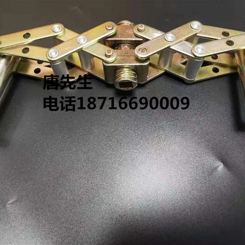 100型活动隔断屏风门传动杆 千斤顶 上下伸缩固定门板两头行程6cm