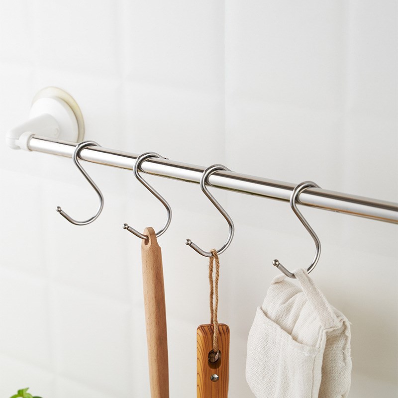 s型挂钩厨具房大号多功能免打孔钩子壁挂衣架衣帽s钩a2