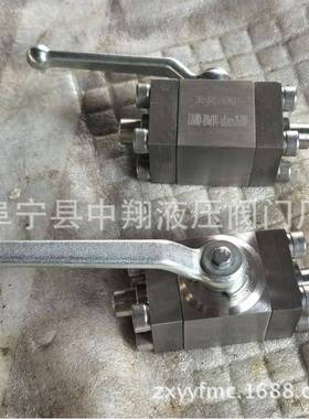 三片式对焊高压球阀Q61N-2500LB6000PSI锻打TA1.2钛材手动球阀