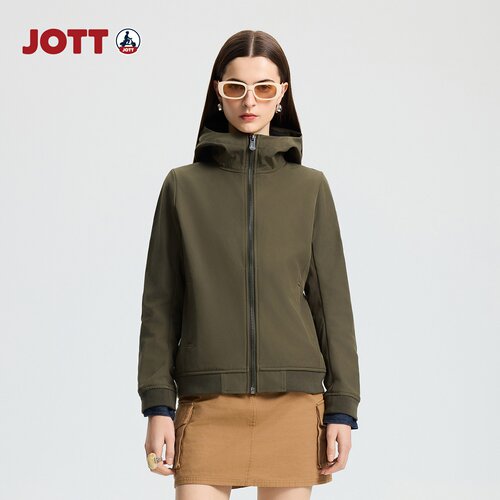 JOTT女士春秋连帽夹克