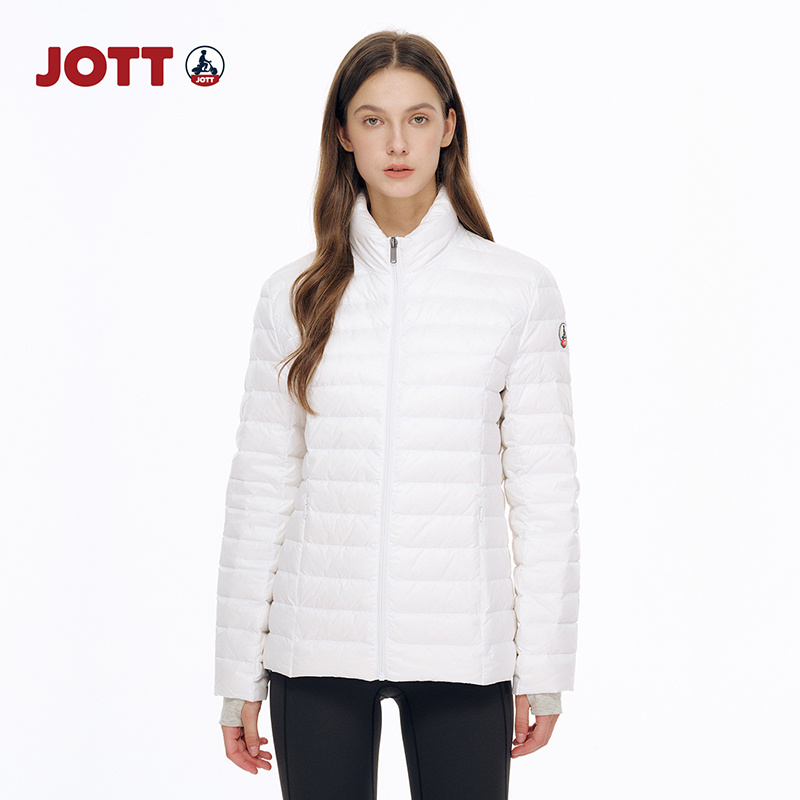 JOTT女士经典排骨羽绒服