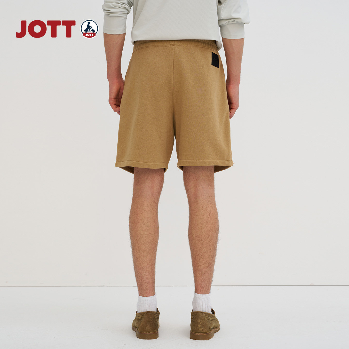 JOTT 专柜正品 | 时尚休闲抽绳腰男士短裤膝盖以上休闲裤子夏新款图片