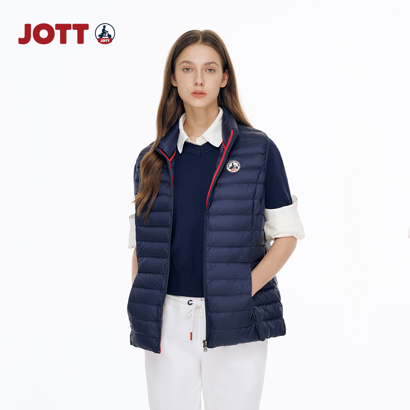 JOTT女士轻薄羽绒马甲