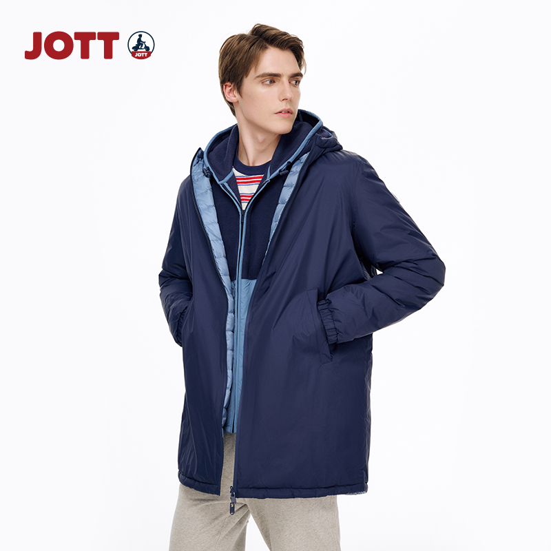 JOTT男士保暖羽绒服休闲百搭
